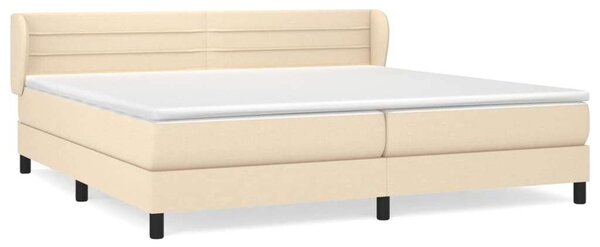 VidaXL Krémszínű Ágy Matraccal - 200x200 cm