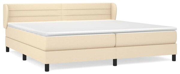 VidaXL Krémszínű Ágy Matraccal - 200x200 cm