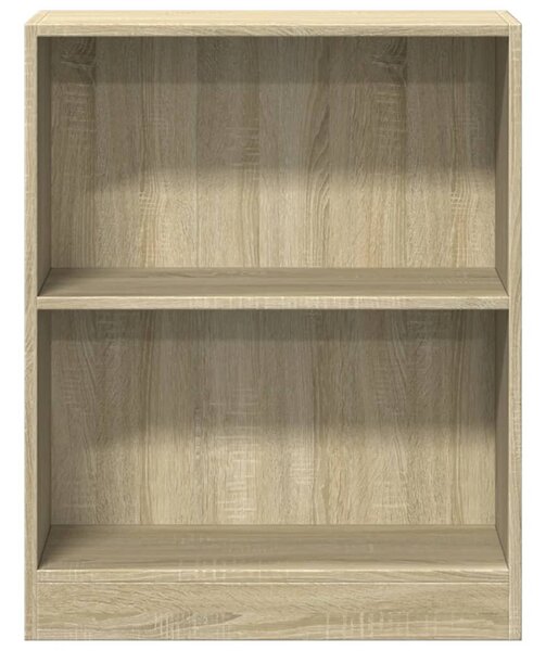Sonoma tölgy színű szerelt fa könyvespolc 60 x 24 x 76 cm