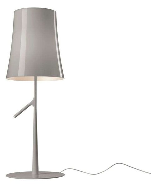 Foscarini - Birdie LED Large Asztali Lámpa with Touch Dimmer Grey - Lampemesteren