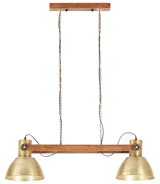 Sárgaréz színű ipari függőlámpa 25 W 109 cm E27