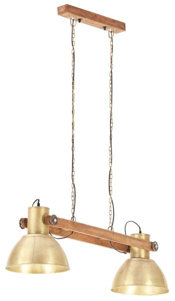 Sárgaréz színű ipari függőlámpa 25 W 109 cm E27