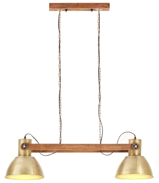 Sárgaréz színű ipari függőlámpa 25 W 109 cm E27
