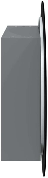 VidaXL Kerek LED-es Fürdőszobaszekrény - 54x54x17,5 cm