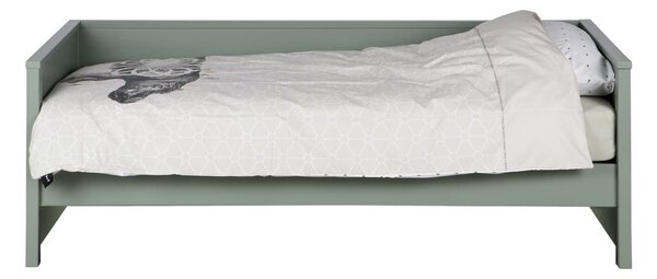 Zöld egyszemélyes ágy 90x200 cm Nikki – WOOOD