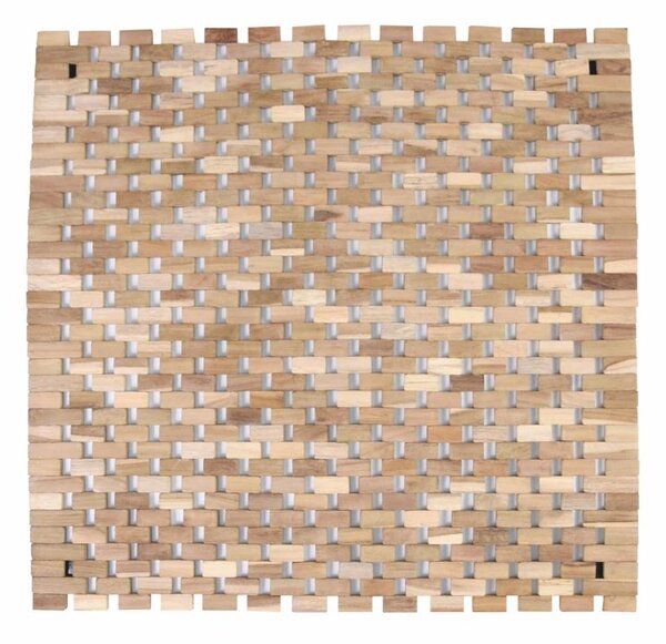 Csúszásgátló szőnyeg teak natúr 50 x 48,5 cm