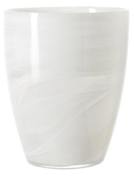 LEONARDO ALABASTRO viharlámpa-váza 19cm fehér