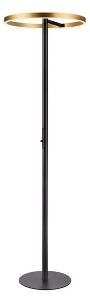 SLV - One Straight Állólámpa 2700/3000K Black/Brass - Lampemesteren