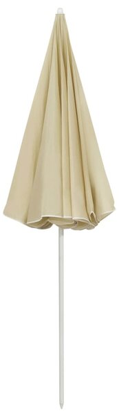 Homoksárga strandnapernyő 240 cm