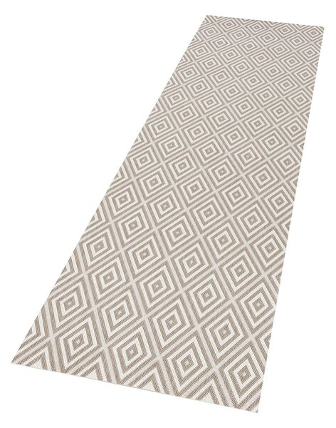 Karo szürke kültéri futószőnyeg, 80 x 200 cm - NORTHRUGS