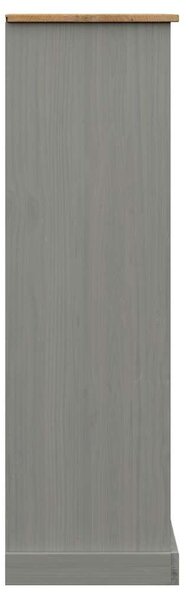 Vigo Könyvespolc - Tömör Fenyőfa - 90x35x114,5 cm