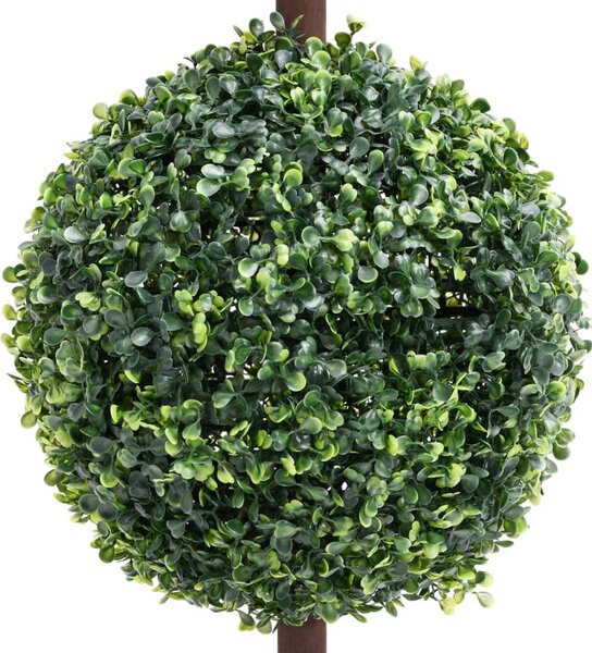 Zöld gömbalakú cserepes műpuszpáng 118 cm
