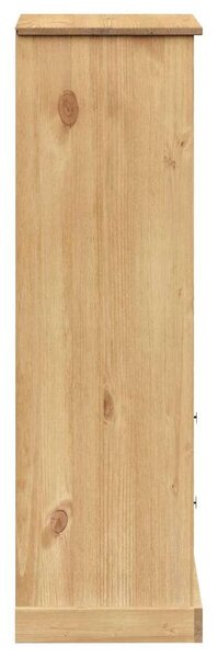 VidaXL VIGO Fenyőfa Könyvespolc - 60x35x114,5 cm