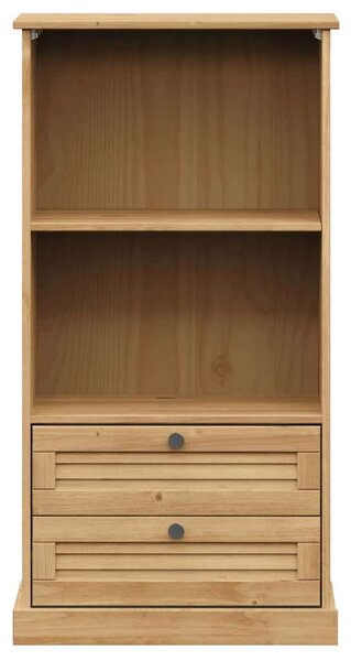 VidaXL VIGO Fenyőfa Könyvespolc - 60x35x114,5 cm