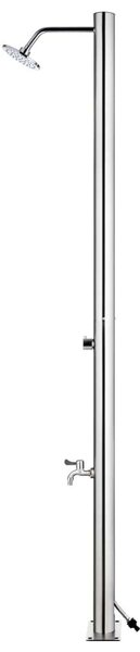 Kerti Zuhany - Rozsdamentes Acél - 215 cm