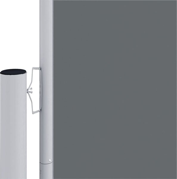 VidaXL antracitszürke behúzható oldalsó napellenző 100 x 600 cm