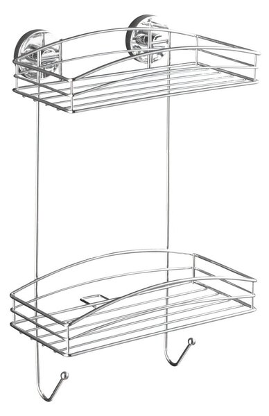 Vacuum-Loc kétszintes öntapadós polc, max. 33 kg - Wenko