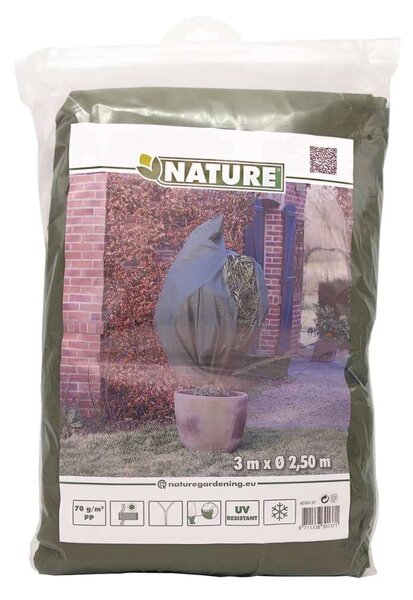 Nature zöld téli gyapjútakaró 70 g/m2 2,5 x 3 m