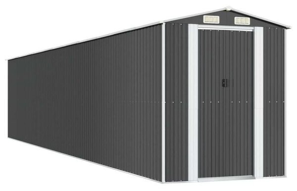VidaXL Kerti Fészer - Acél - 1021x192x223 cm