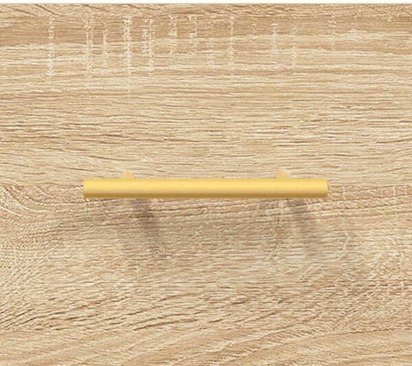 VidaXL Éjjeliszekrény Sonoma Tölgy - 2 db - 40x35x47,5cm