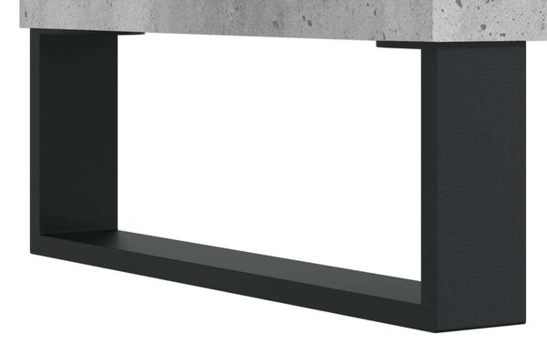 Modern TV-szekrény - Betonszürke - 150x36x50 cm
