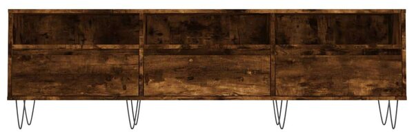 Modern Füstös Tölgy TV Szekrény - 150 cm