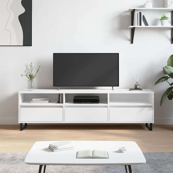 VidaXL TV-szekrény - Fehér - 150cm