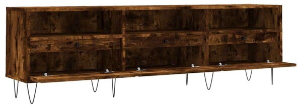 Modern Füstös Tölgy TV Szekrény - 150 cm