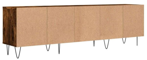 Modern Füstös Tölgy TV Szekrény - 150 cm