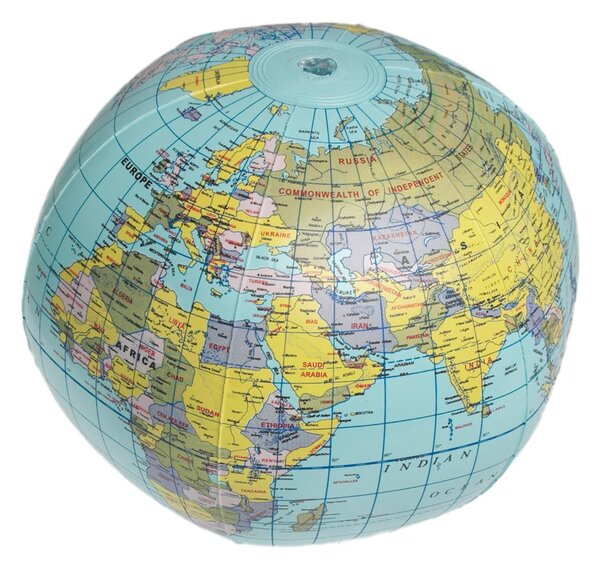 World Map felfújható földgömb - Rex London