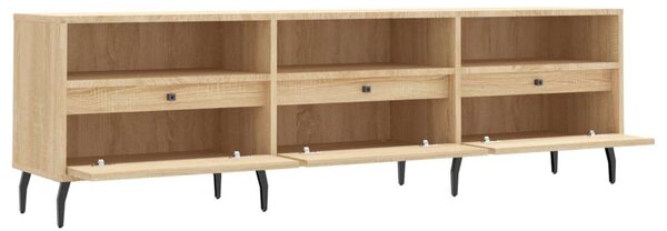 Fa TV Szekrény Sonoma Tölgy - 150 cm