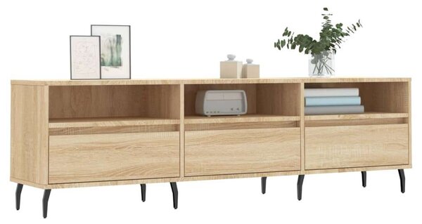 Fa TV Szekrény Sonoma Tölgy - 150 cm