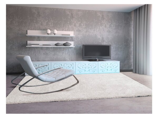 Aqua Liso világosbézs szőnyeg, 125 x 67 cm - Universal