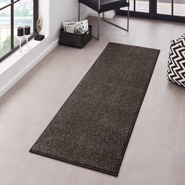 Pure antracitszürke futószőnyeg, 80 x 300 cm - Hanse Home