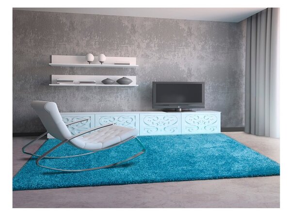 Aqua kék szőnyeg, 57 x 110 cm - Universal