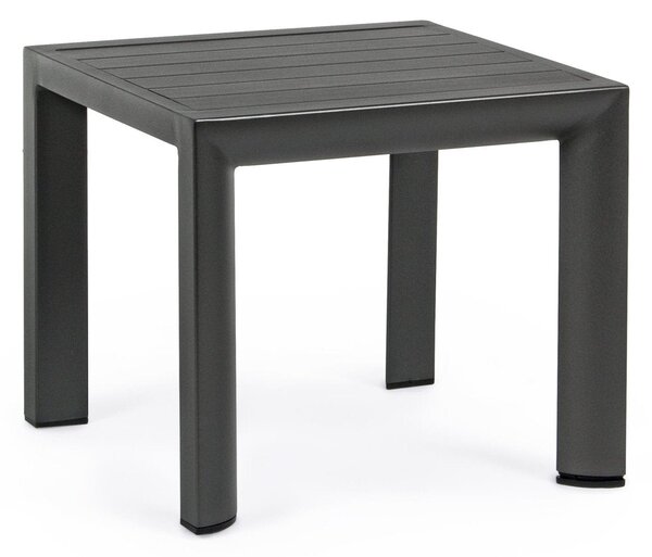 CRUISE fekete alumínium kerti asztal