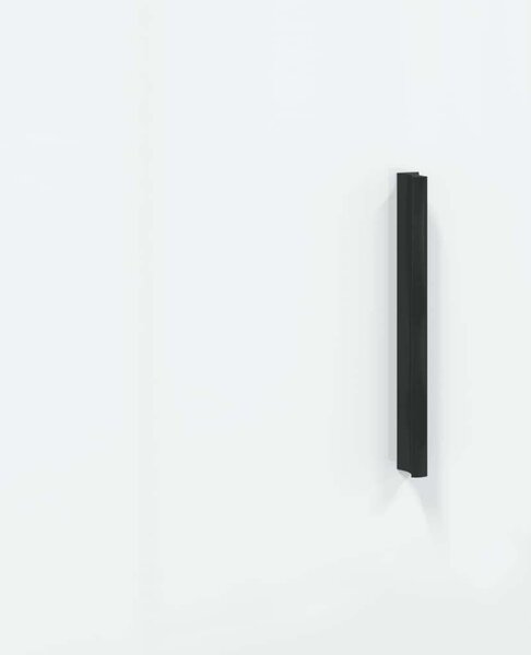 HomeElegance - Fehér Magasfényű Tálalószekrény - 69,5x34x90 cm