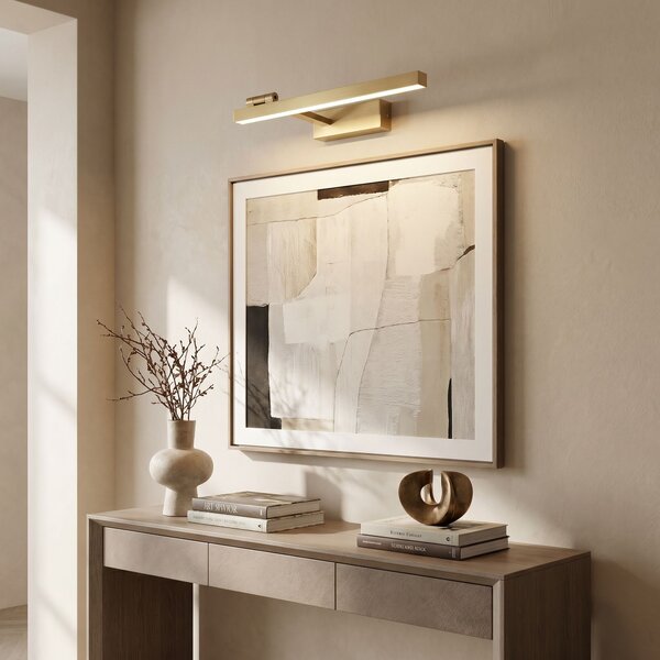 Fürdőszobai fali LED lámpa SWE031-1W 40cm Brush Gold
