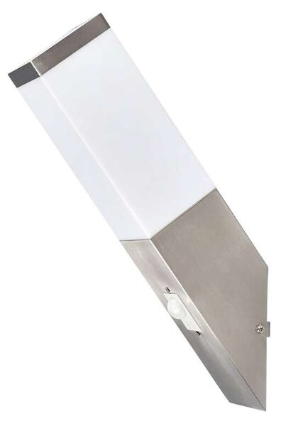Lindby - Lorian Kültéri Fali Lámpa w/Sensor Stainless Steel/WhiteLindby - Lampemesteren