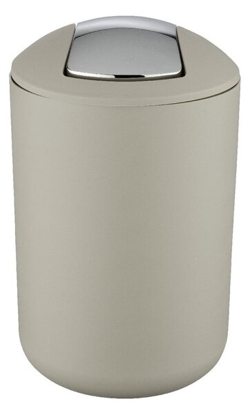 Szürkésbarna műanyag szemetes 6,5 l Brasil – Wenko