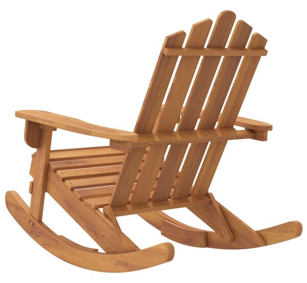 Tömör akácfa Adirondack hintaszék