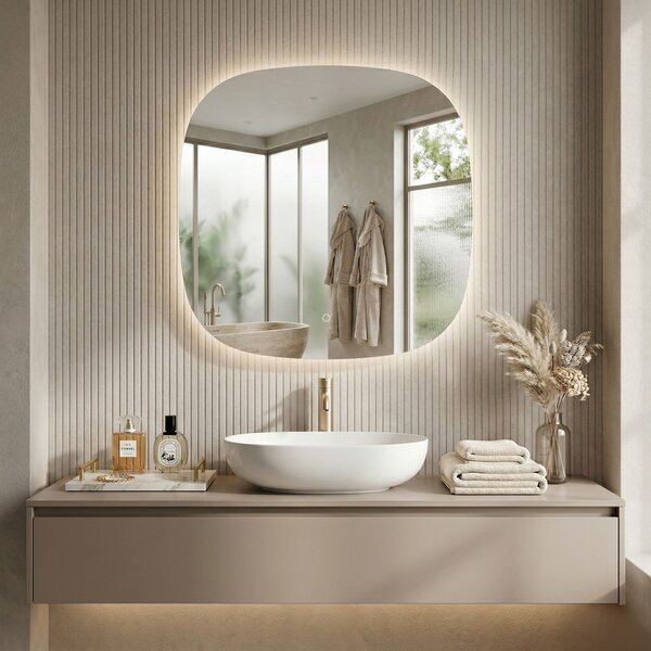 Rea Rea, LED-es tükör 70x70cm TOP, HOM-01519