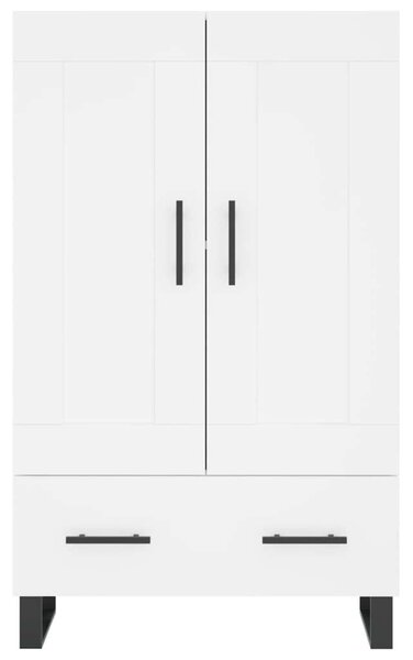 VidaXL fehér szerelt fa magasszekrény 69,5 x 31 x 115 cm
