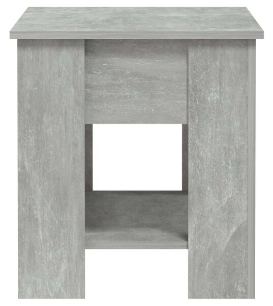 Betonszürke szerelt fa dohányzóasztal 101 x 49 x 52 cm