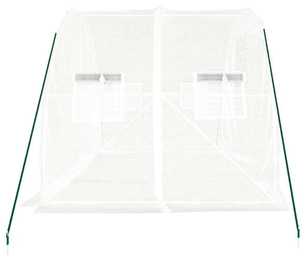 GardenLine Melegház - Acélvázas - 6m² (3x2x2m)