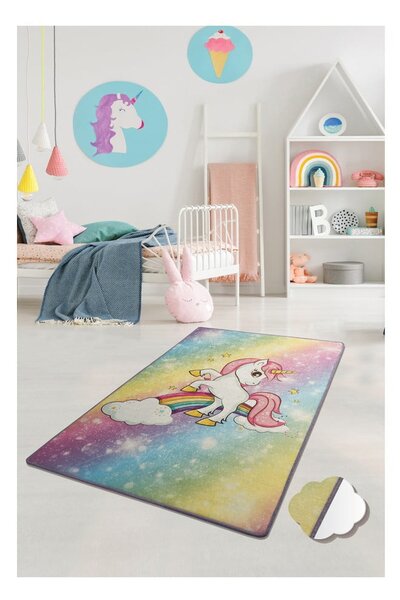 Unicorn gyerekszőnyeg, 100 x 160 cm