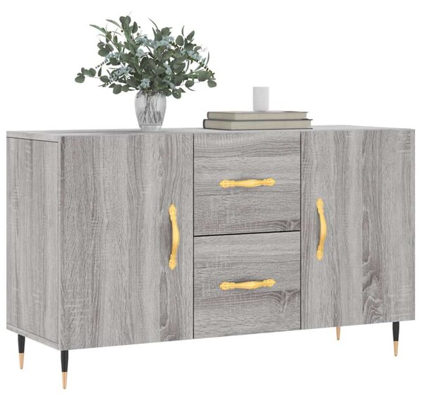 VidaXL szürke sonoma színű műfa tálalószekrény 100 x 36 x 60 cm