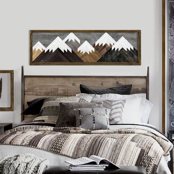 Mountains fali kép, 120 x 35 cm