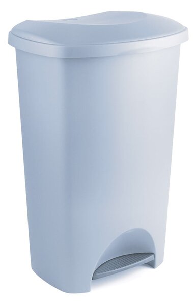 Eco Range szürke pedálos szemetes újrahasznosított műanyagból, 50 l - Addis