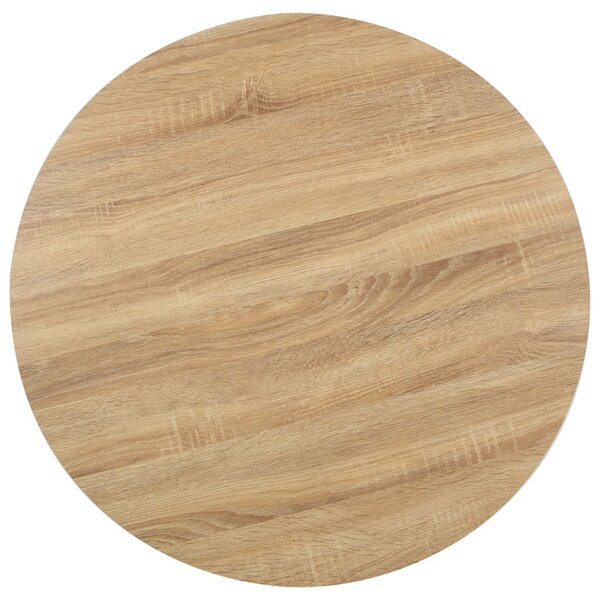 Világosbarna MDF bisztróasztal 80 cm